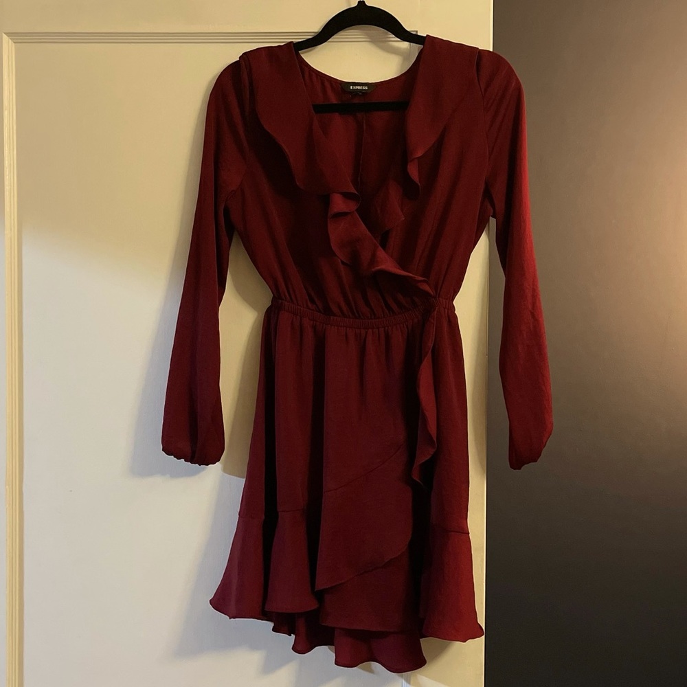 Red dress from Express